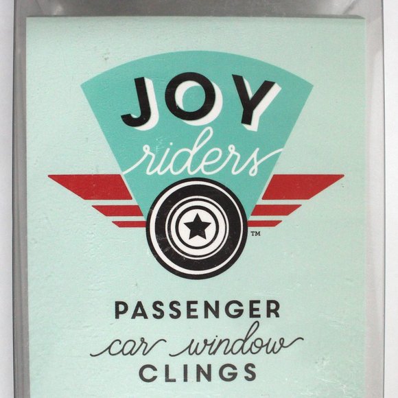 New Joy Riders Queen Passenger Car Window Cling for Driver's Side Rear Window - Picture 3 of 9